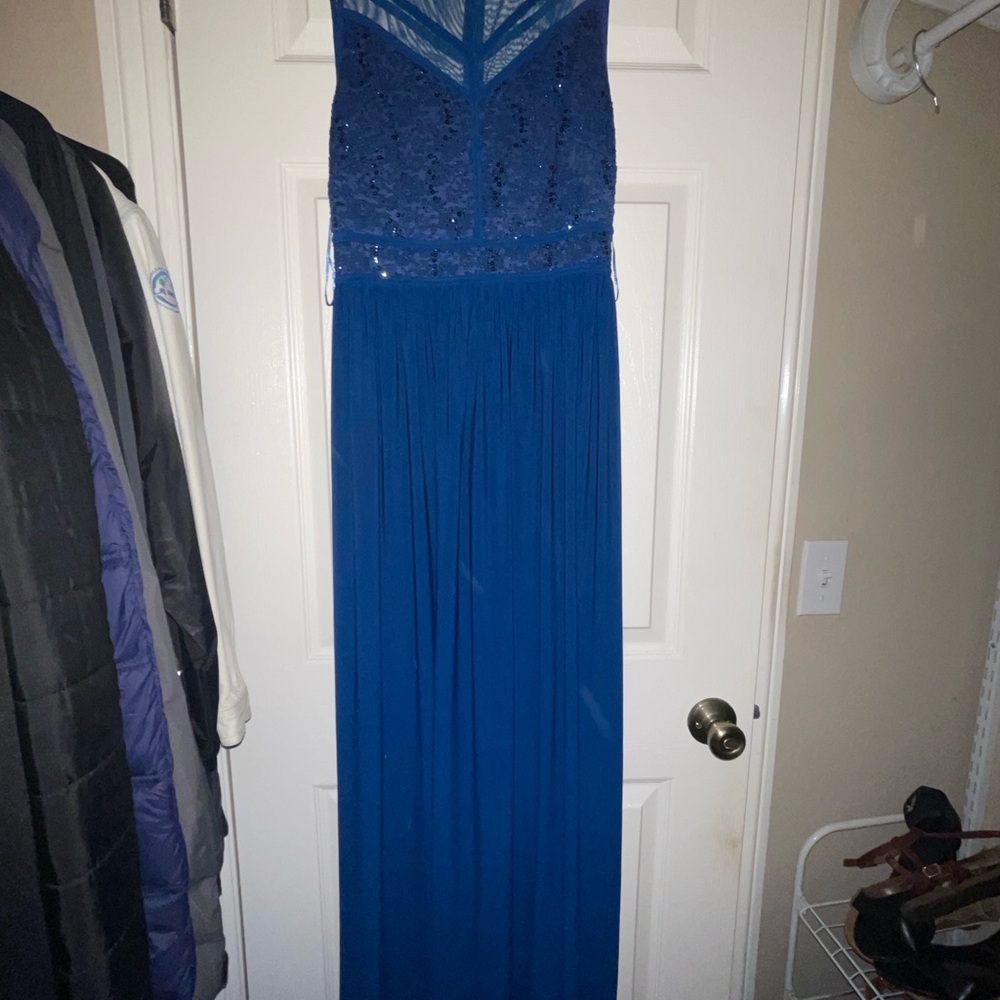 Night Way Collections Royal Blue Maxi Dress